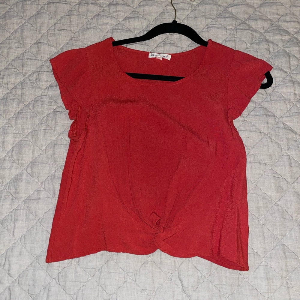 Knotted Crop Top